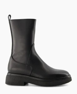 Laarzen^Agl Enkellaars Alison R Lowboot Zwart
