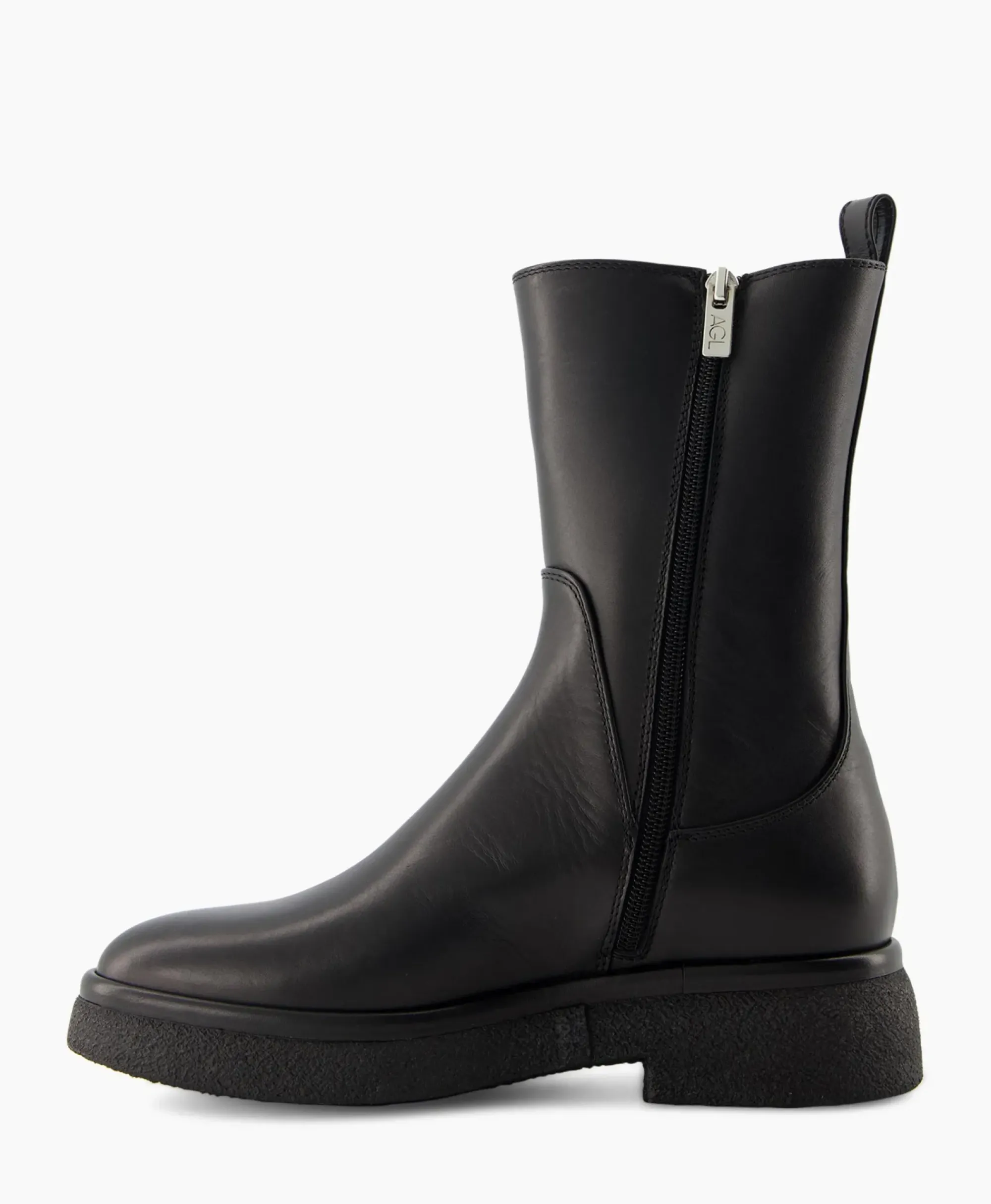 Laarzen^Agl Enkellaars Alison R Lowboot Zwart