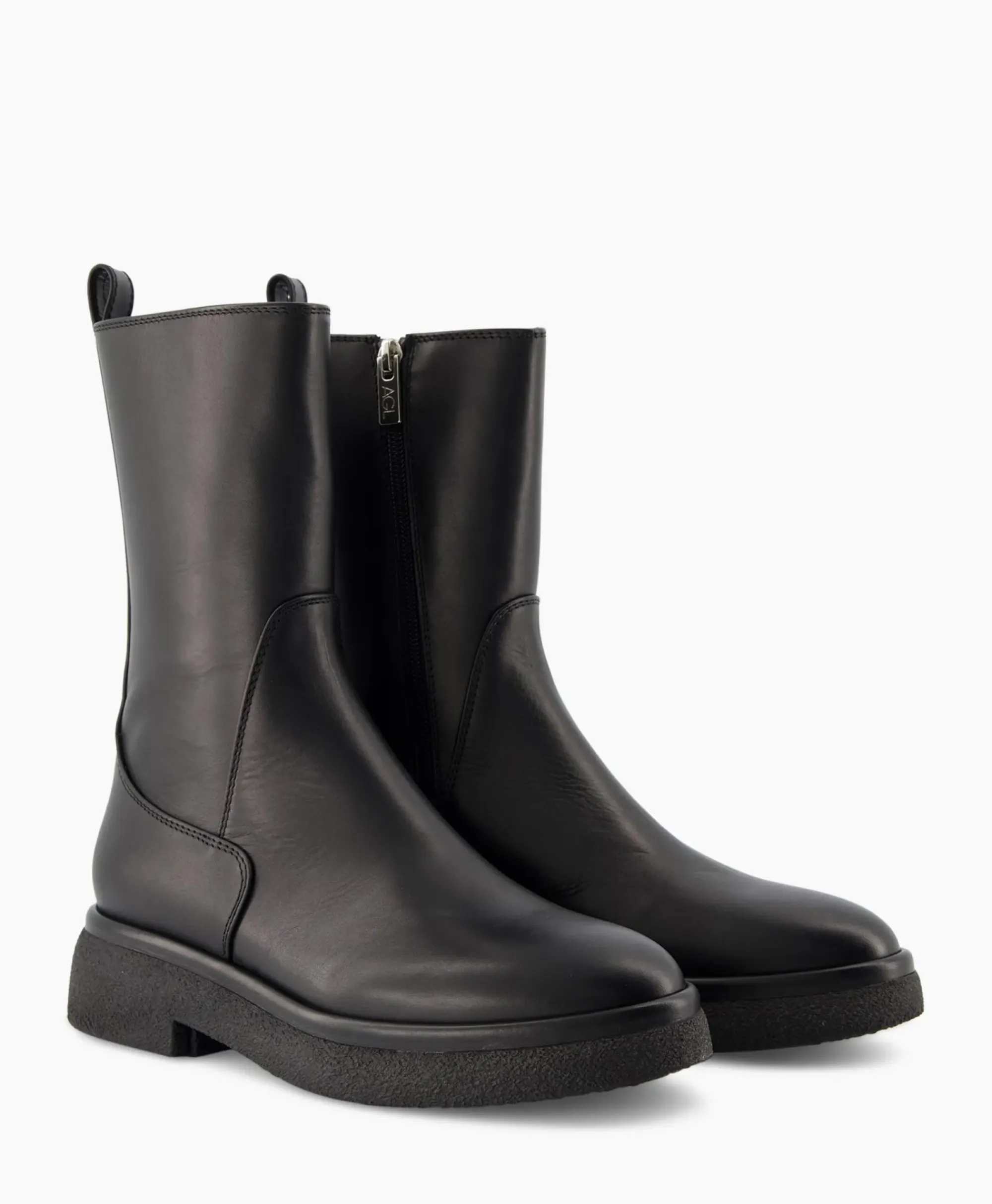 Laarzen^Agl Enkellaars Alison R Lowboot Zwart