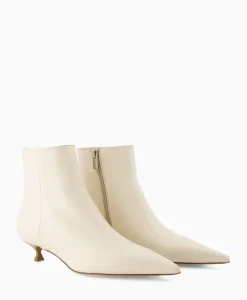Laarzen^Agl Enkellaars Lenor Bootie Off White