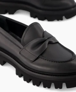 Instappers^Agl Loafer Natalia Moc Zwart