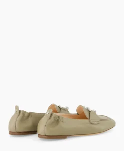 Instappers^Agl Loafer Sheryl Moc Khaki
