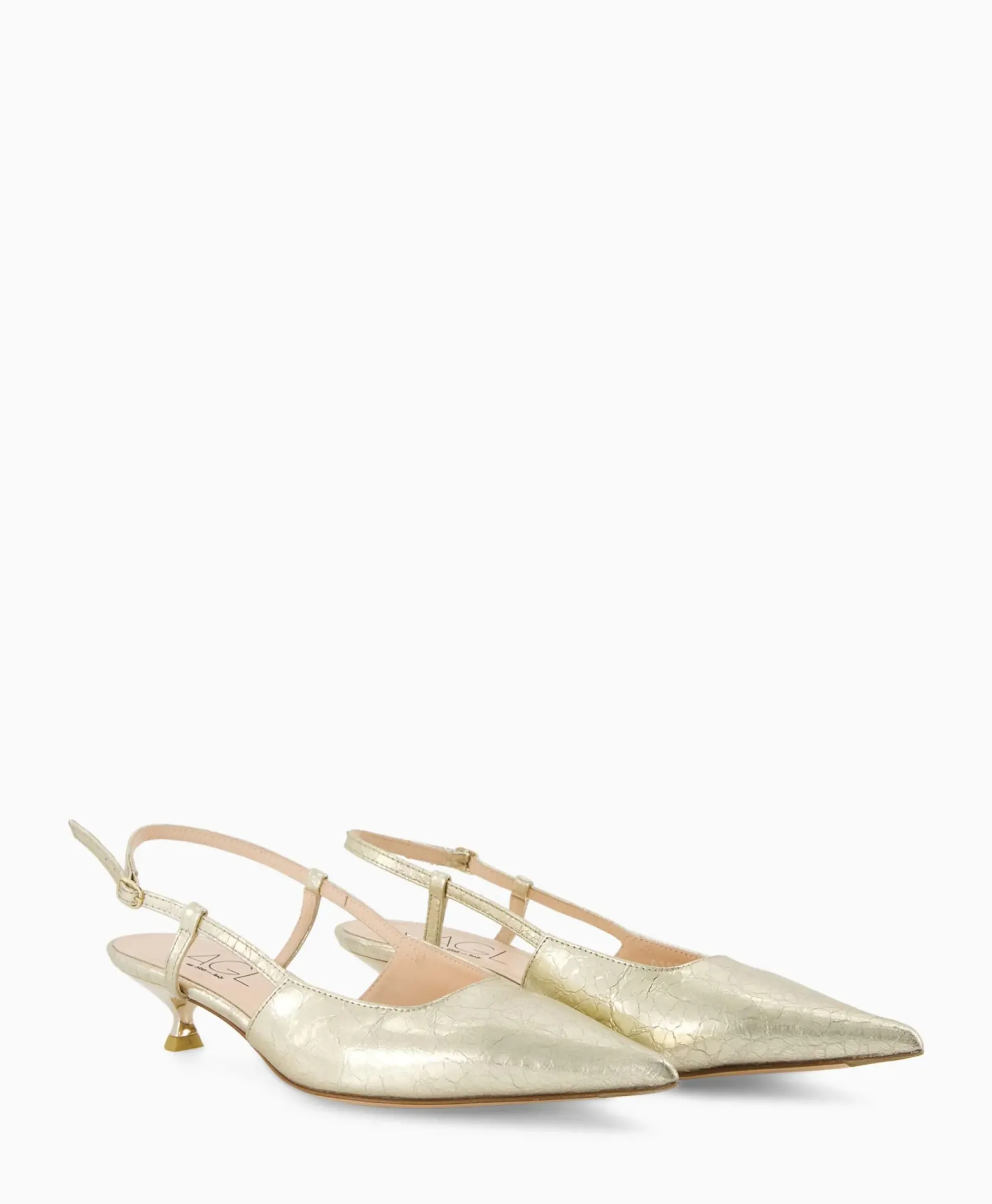 Pumps^Agl Pump Lenor Sling Goud