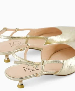Pumps^Agl Pump Lenor Sling Goud