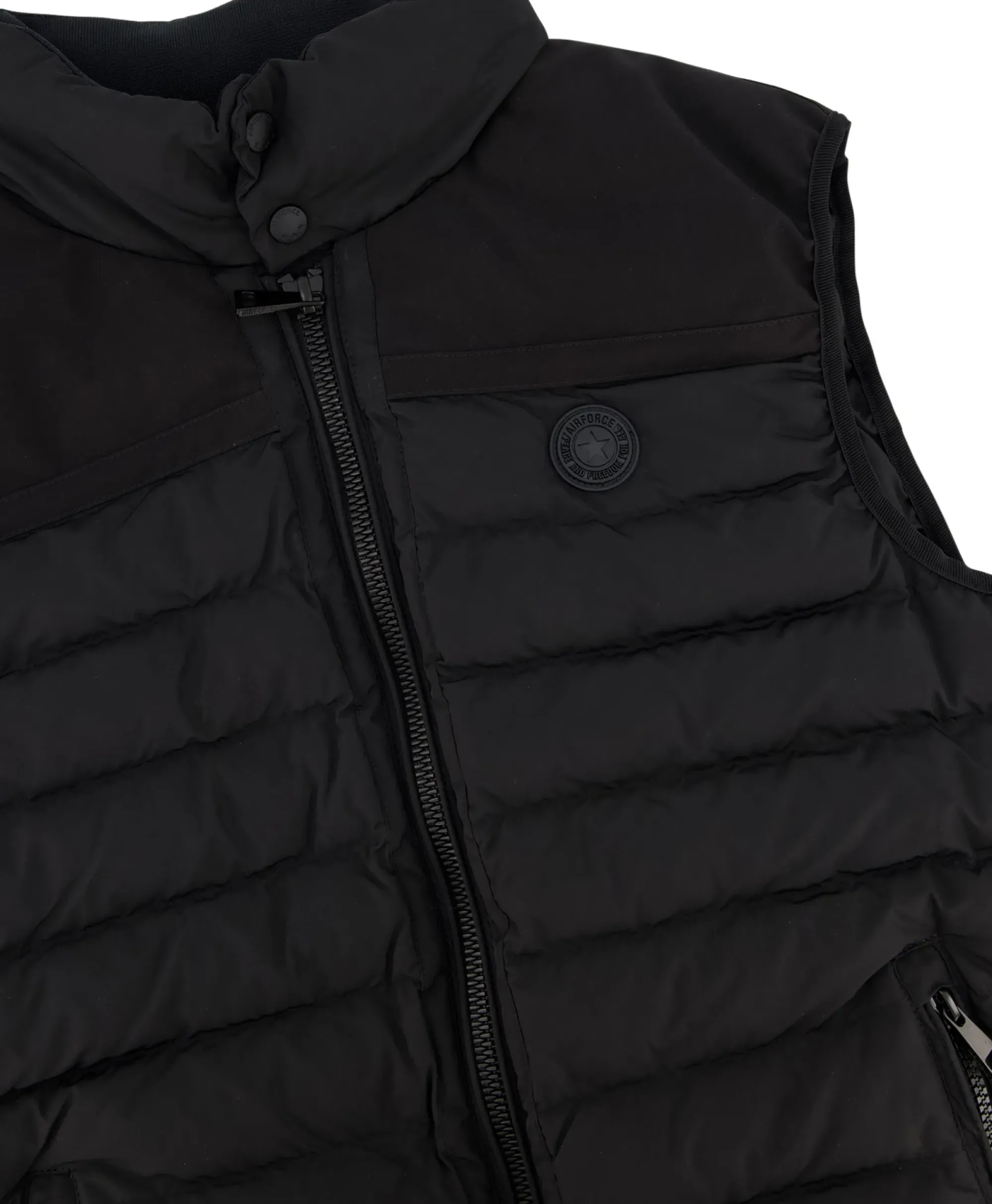 Jassen^Airforce Bodywarmer Jas Zwart
