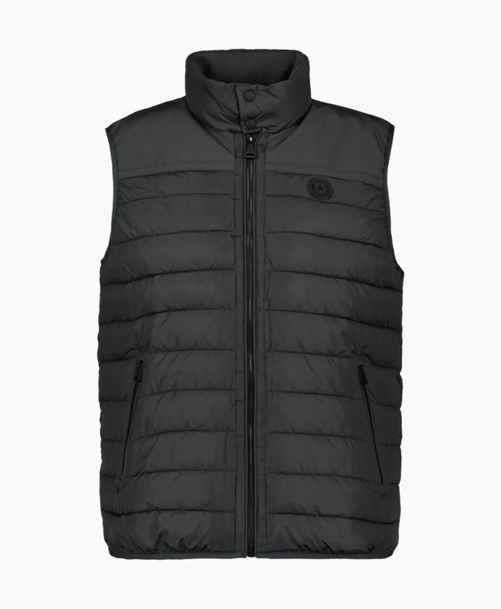 Jassen^Airforce Bodywarmer Padded Donkergrijs