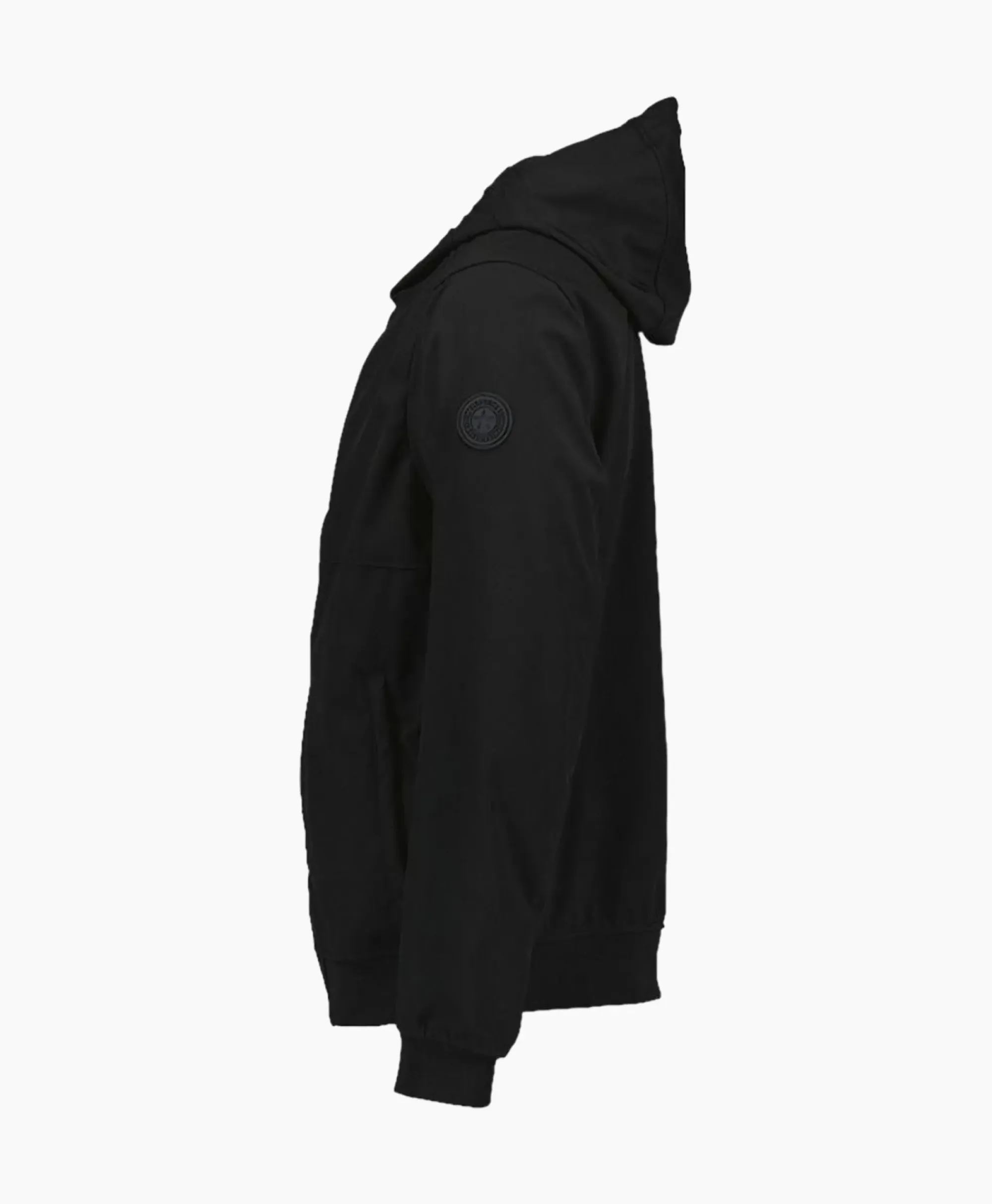 Jassen^Airforce Coat Softshell Zwart