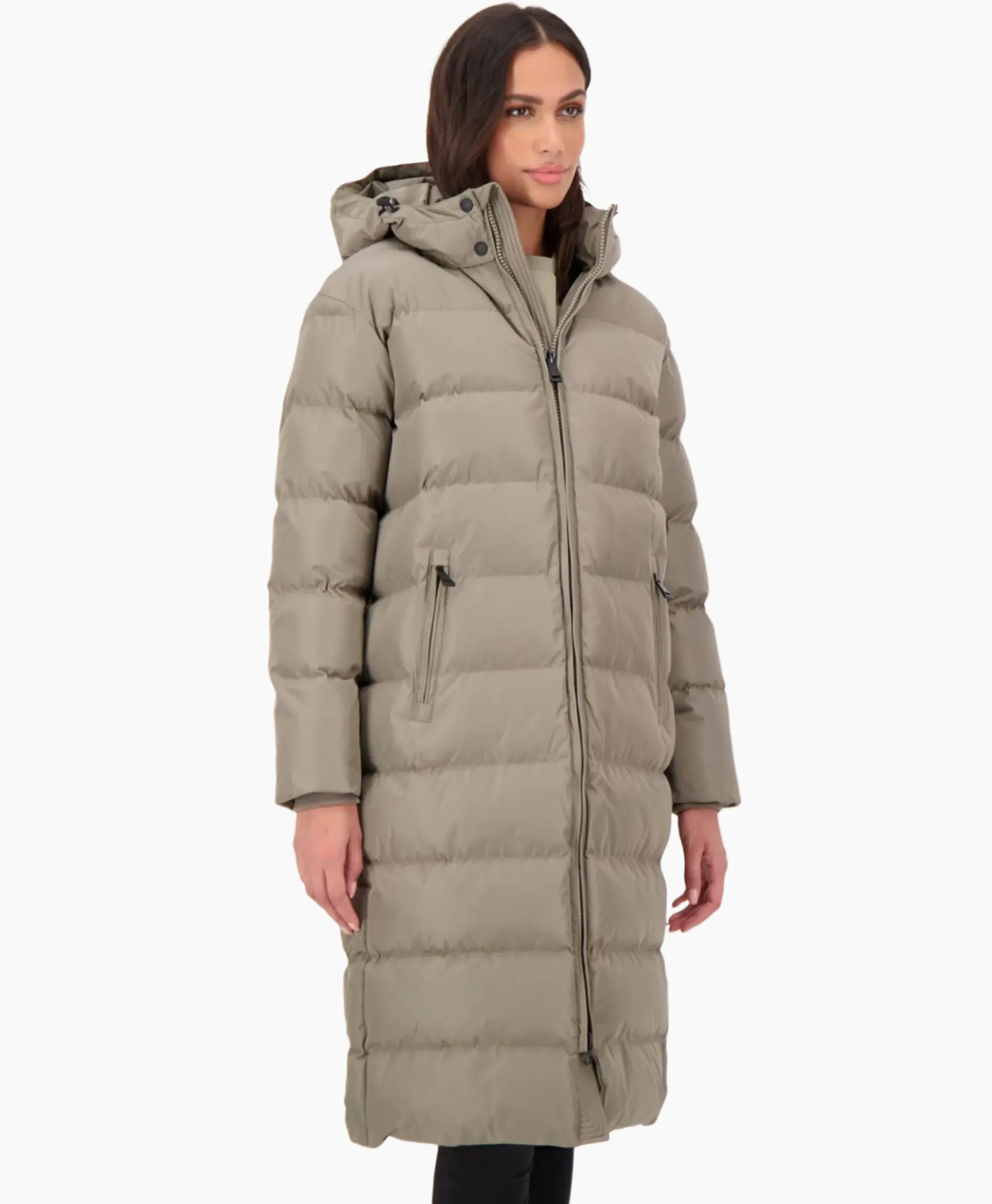 Jassen^Airforce Gewatteerde Jas Grace Jacket Beige