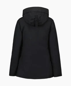 Jassen^Airforce Gewatteerde Jas 4 Pocket Parka Zwart