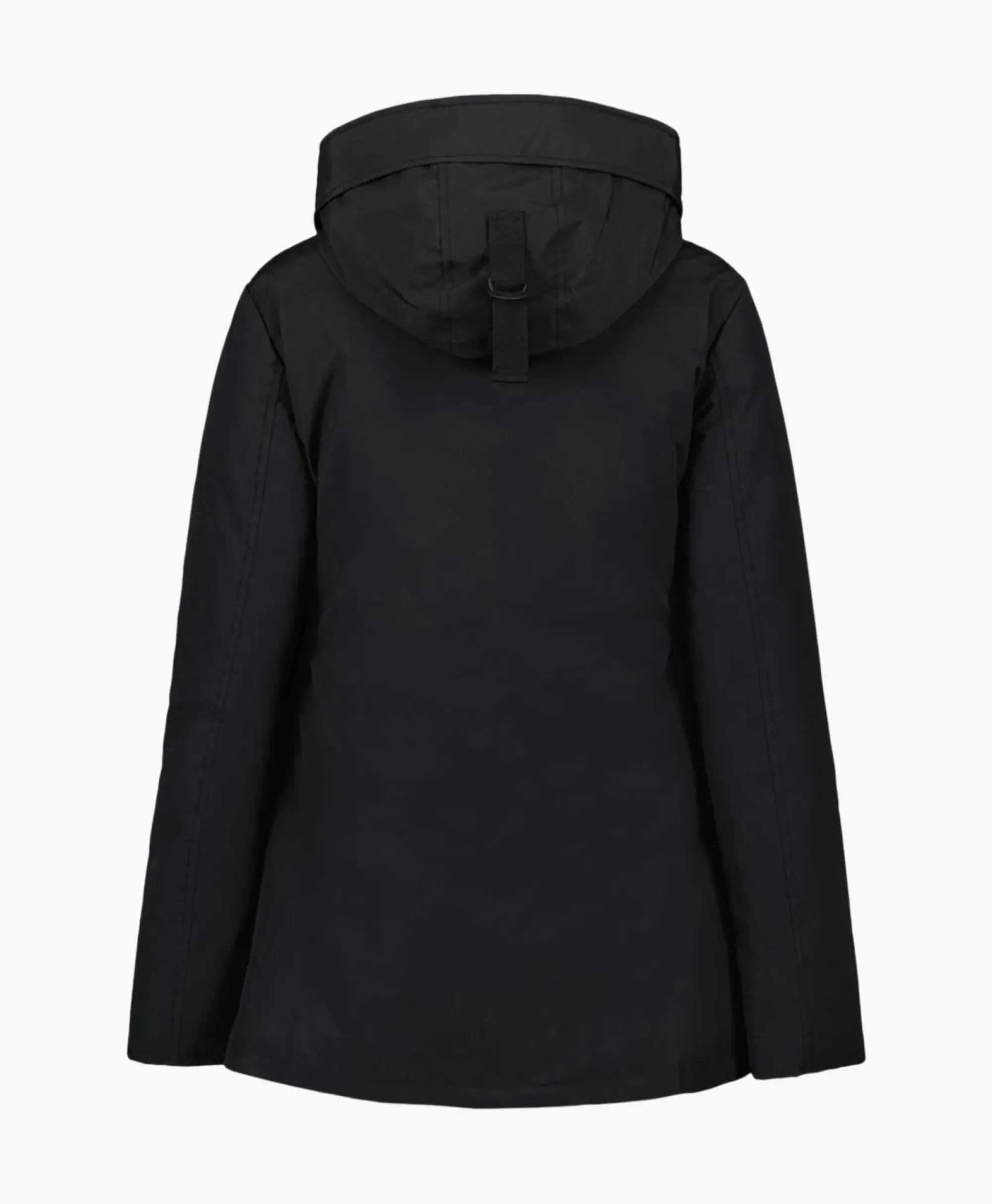 Jassen^Airforce Gewatteerde Jas 4 Pocket Parka Zwart