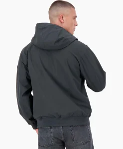 Jassen^Airforce Jack Hooded Four-Fay Stretch Donker Grijs