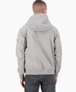 Jassen^Airforce Jack Hooded Four-Fay Stretch Grijs