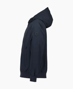 Jassen^Airforce Jack Hooded Four-Way Stretch Donker Blauw