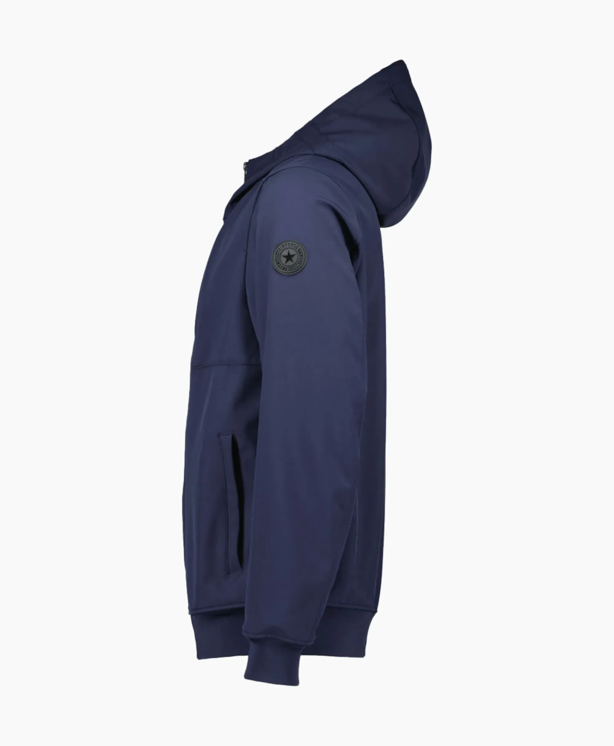 Jassen^Airforce Jack Softshell Midden Blauw