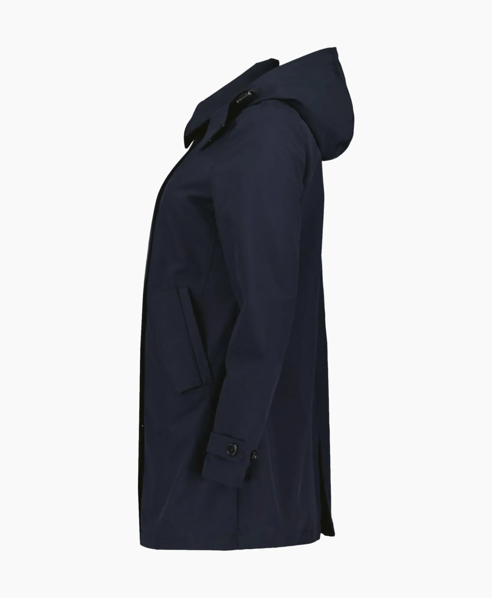 Jassen^Airforce Parka Long Technical Shell Donker Blauw