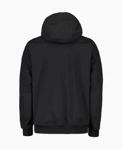 Jassen^Airforce Softshell Jas Hooded Zwart
