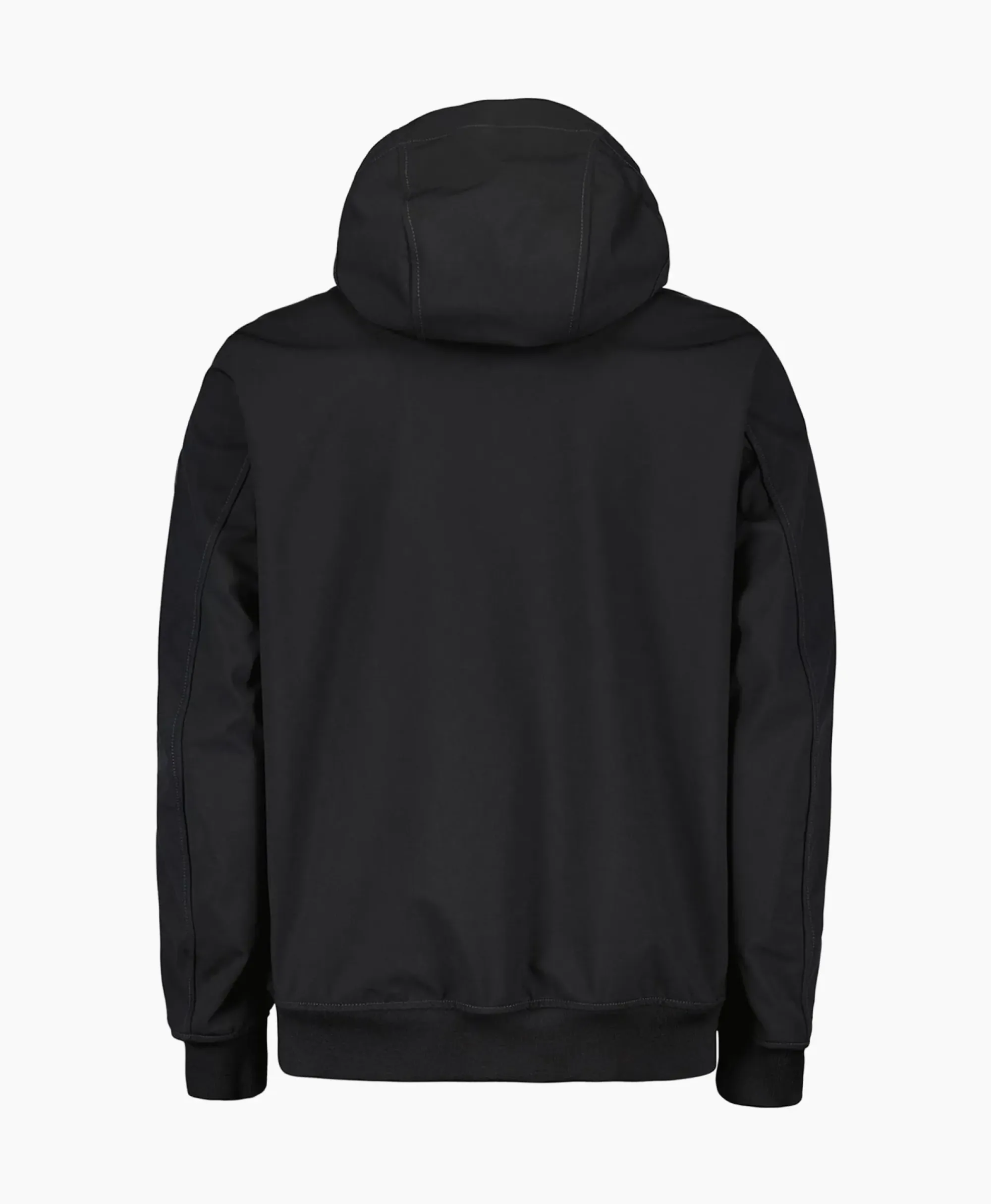 Jassen^Airforce Softshell Jas Hooded Zwart