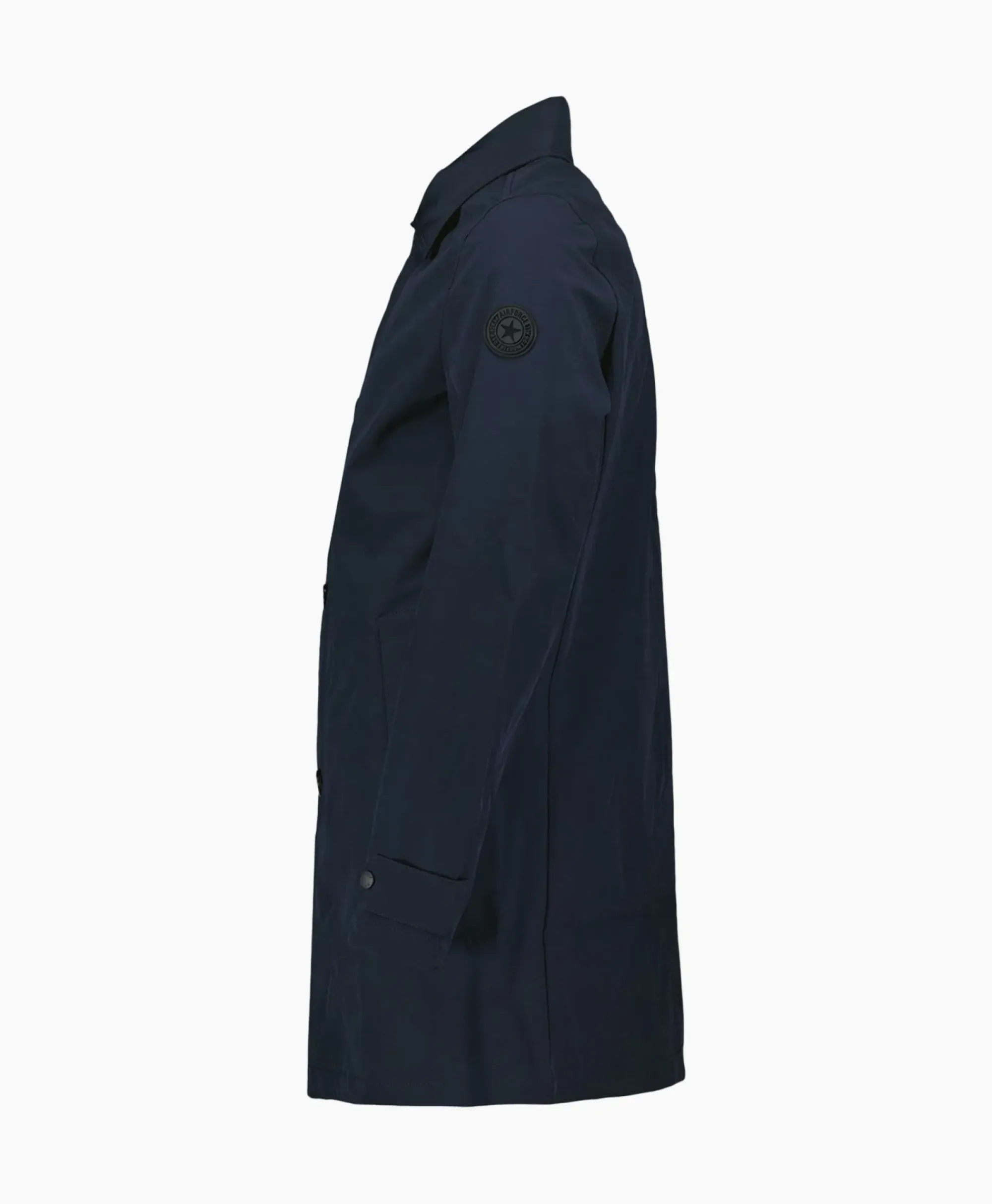 Jassen^Airforce Trenchcoat Donker Blauw