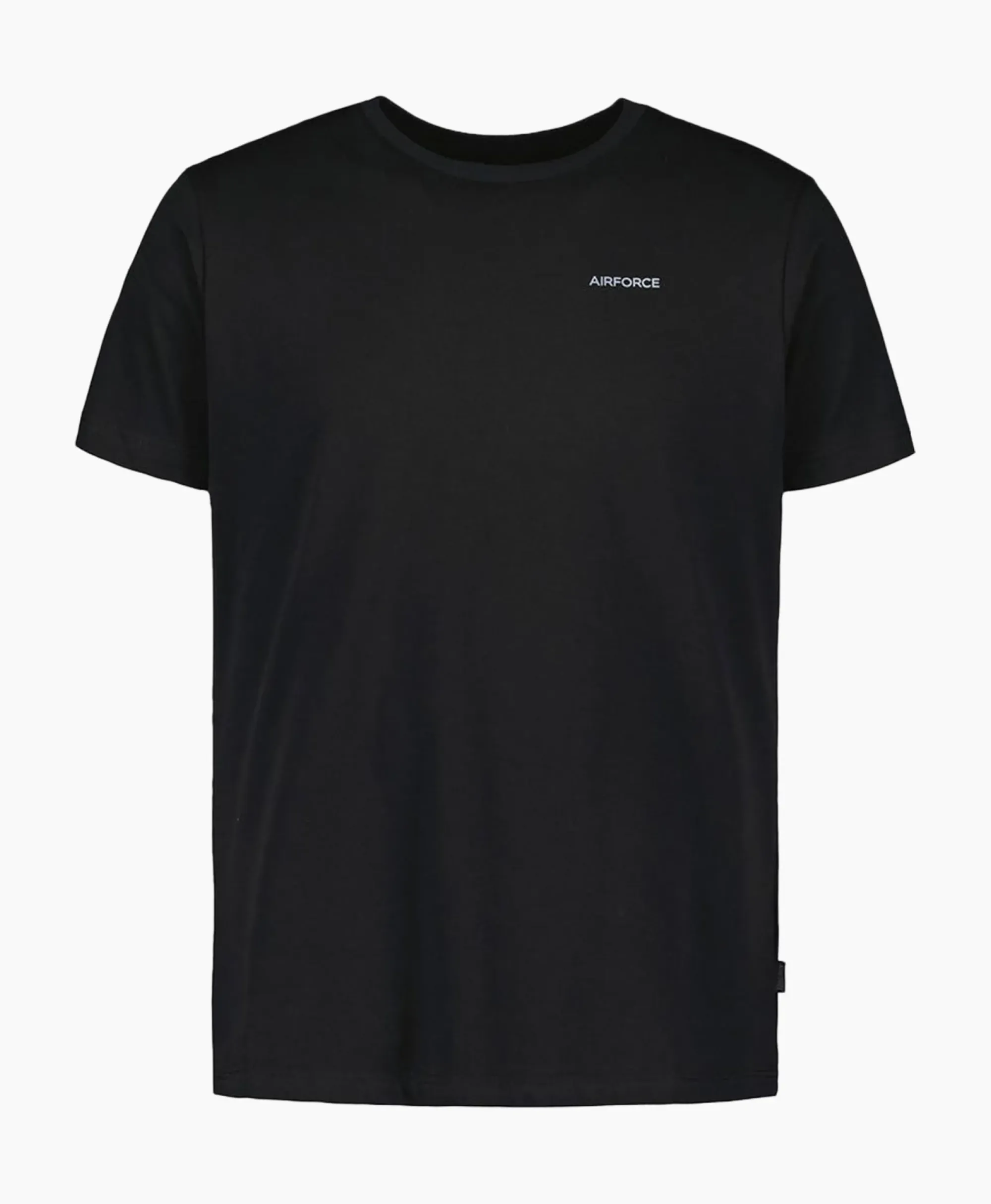 T-Shirts^Airforce T-Shirt Korte Mouw Basic Zwart