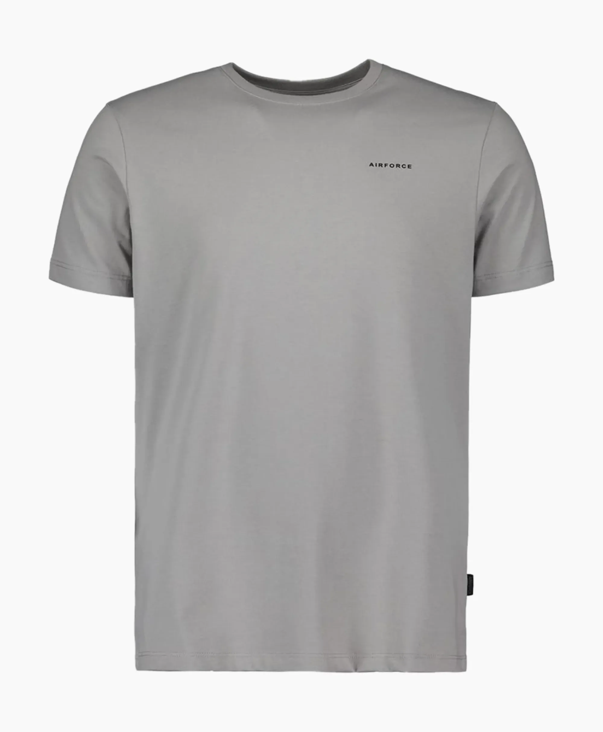 T-Shirts^Airforce T-Shirt Korte Mouw Basic Grijs