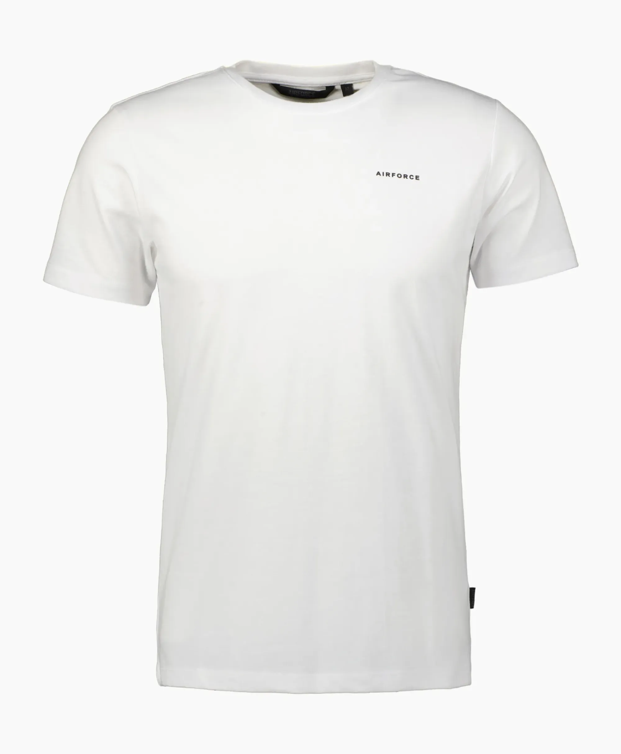 T-Shirts^Airforce T-Shirt Korte Mouw Basic Wit