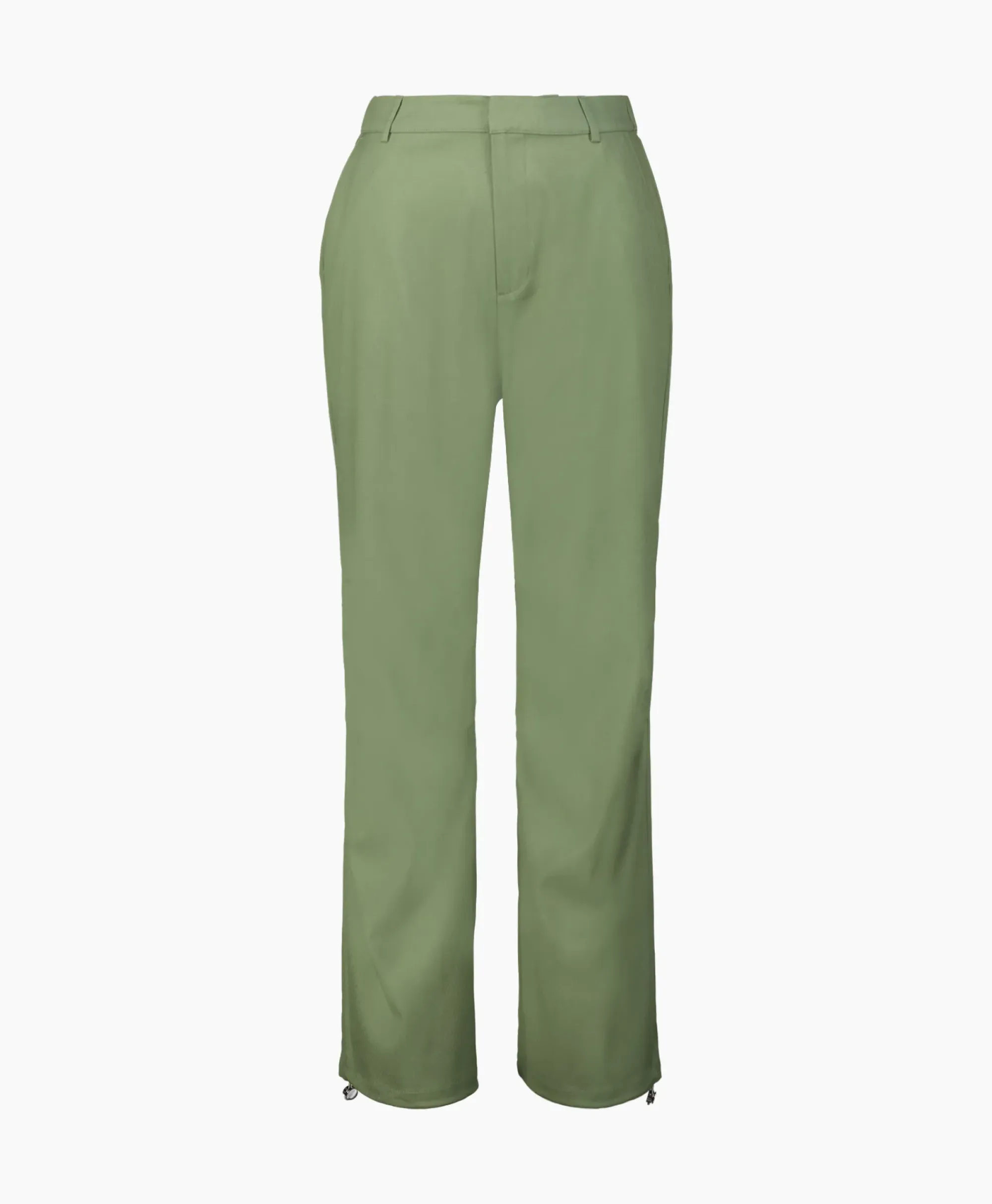 Broeken^Alix The Label Cargobroek Woven Baggy Pants Groen
