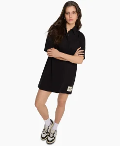 Bruiloftskleding^Alix The Label Mini Jurk Knitted Polo Zwart