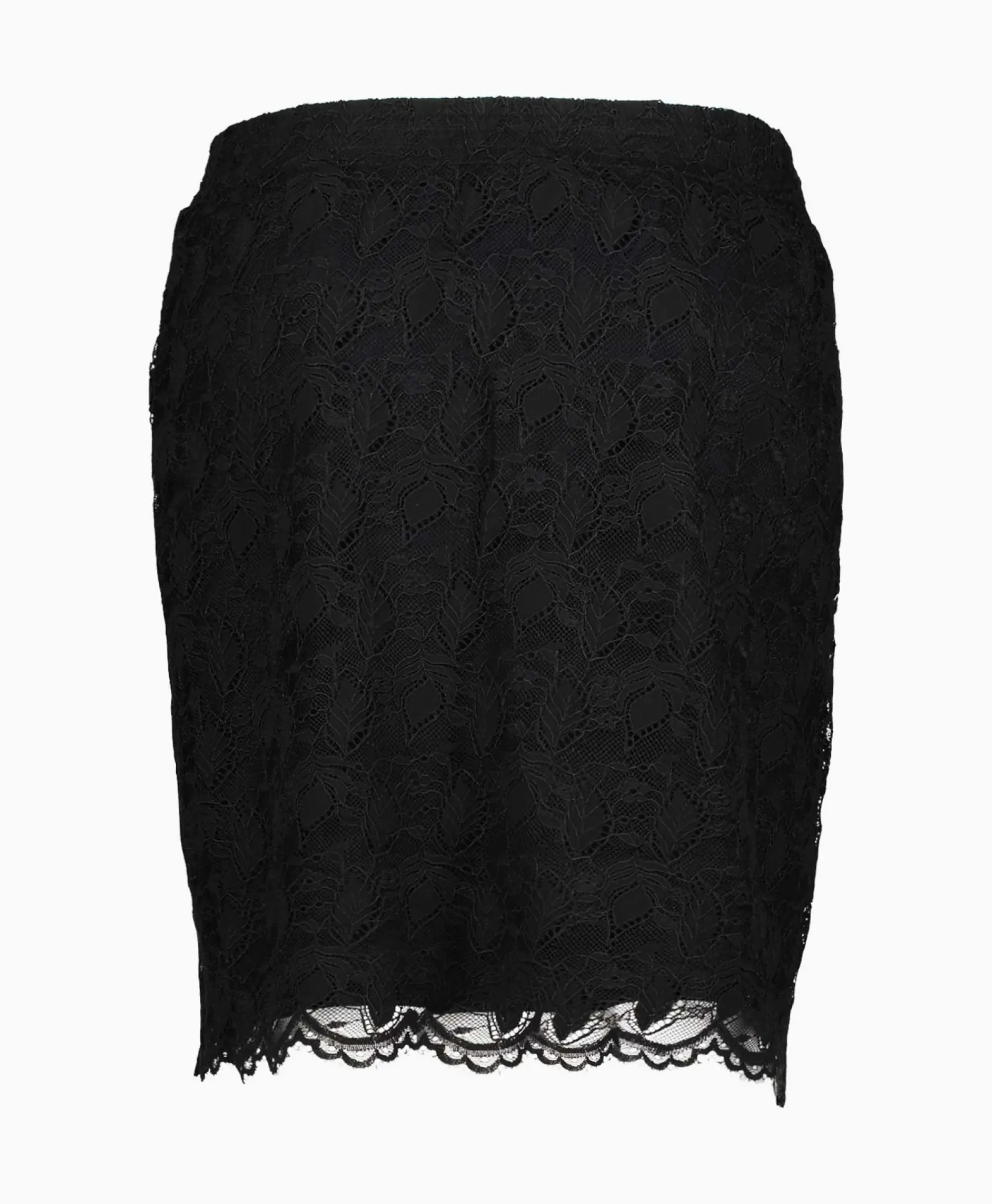 Rokken^Alix The Label Minirok Ladies Woven Lace Mini Zwart
