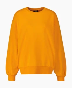 Truien^Alix The Label Pullover Knitted Patch Oranje