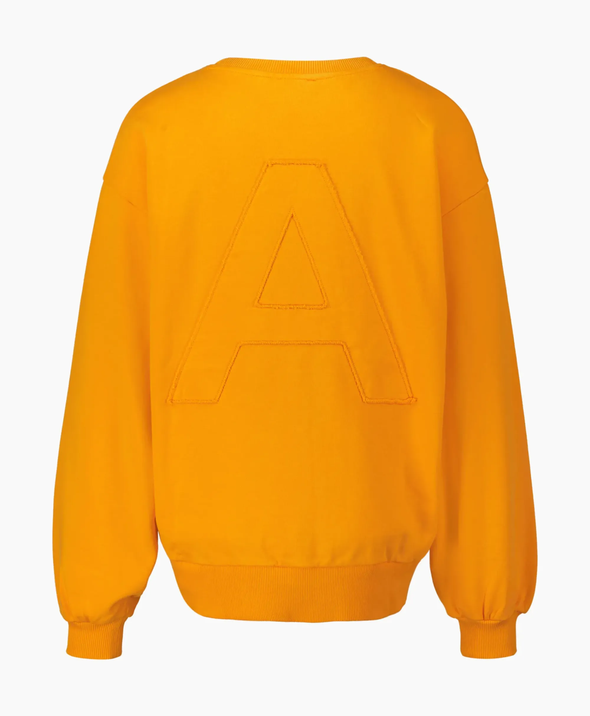 Truien^Alix The Label Pullover Knitted Patch Oranje