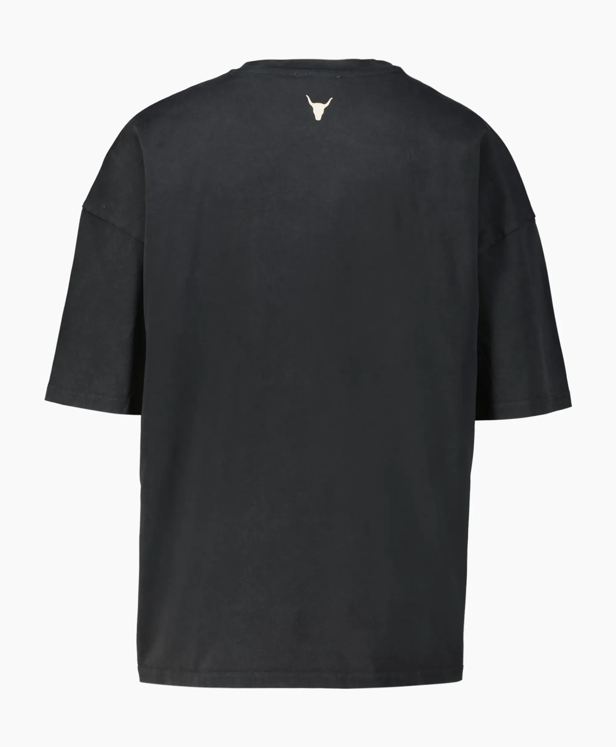 T-Shirts & Tops^Alix The Label T-Shirt Korte Mouw Knitted Bull Zwart