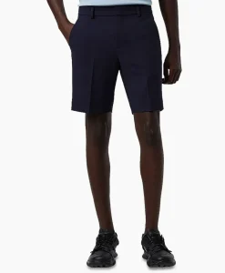 Broeken^Alpha Tauri Korte Broek Pelsh Donker Blauw