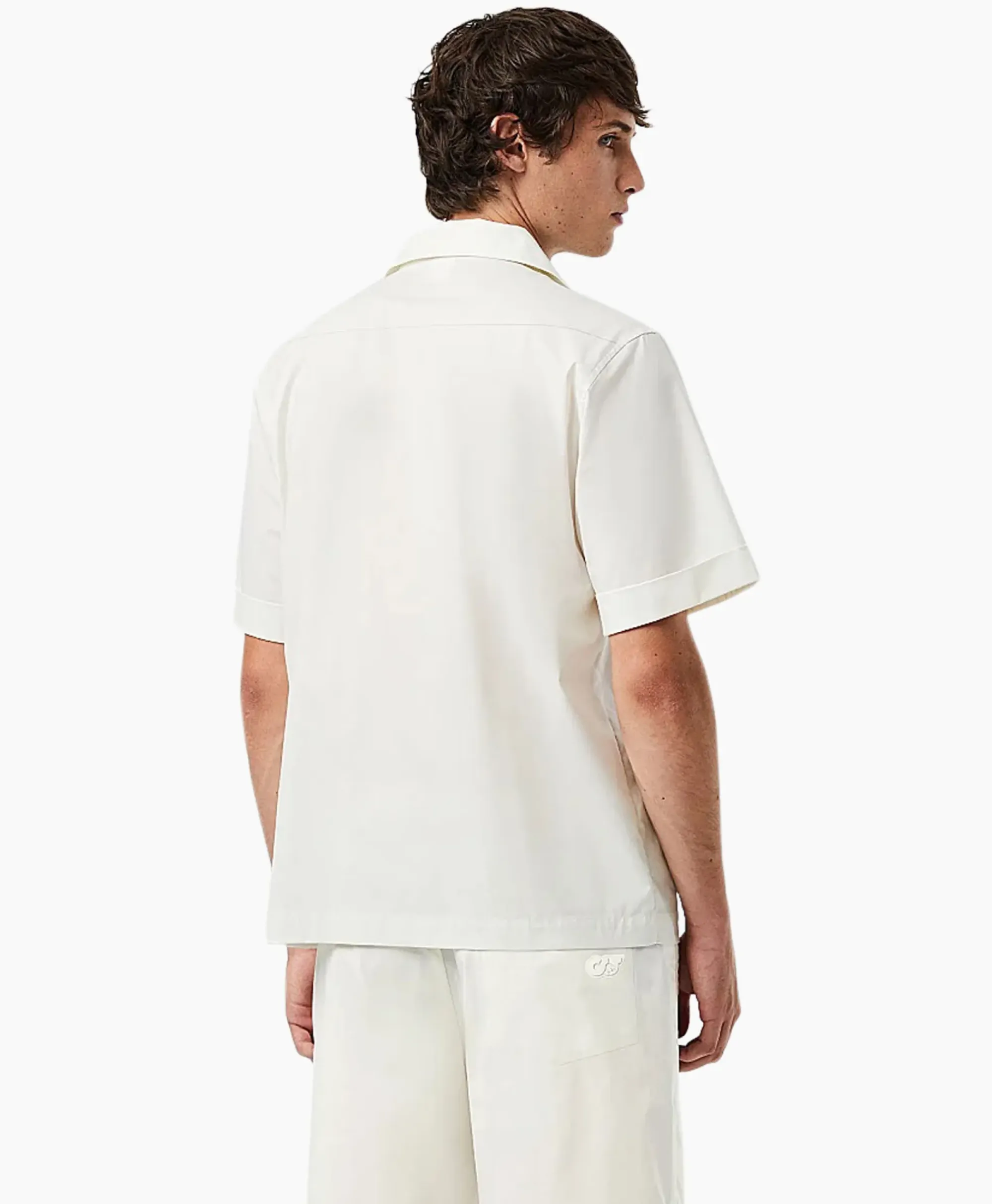 Overhemden^Alpha Tauri Overhemd Welsh Off White