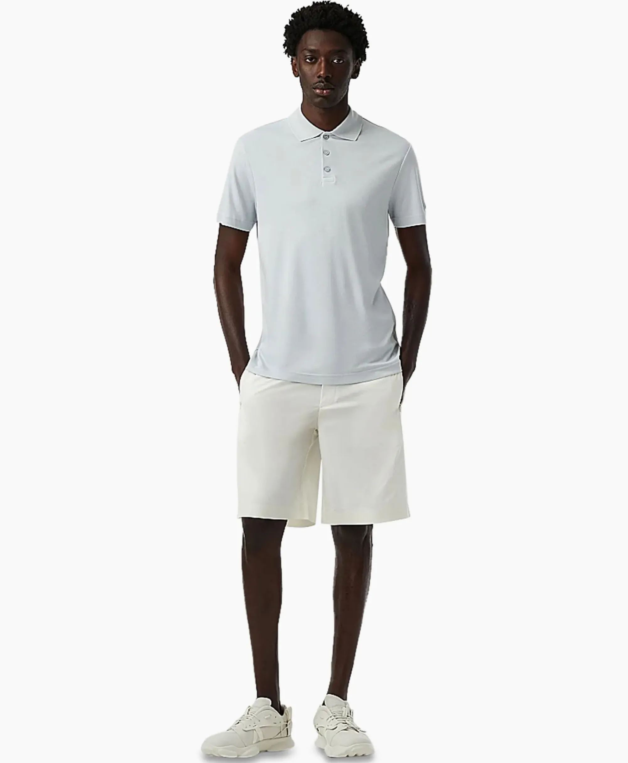 Polo's^Alpha Tauri Polo Japin Licht Blauw