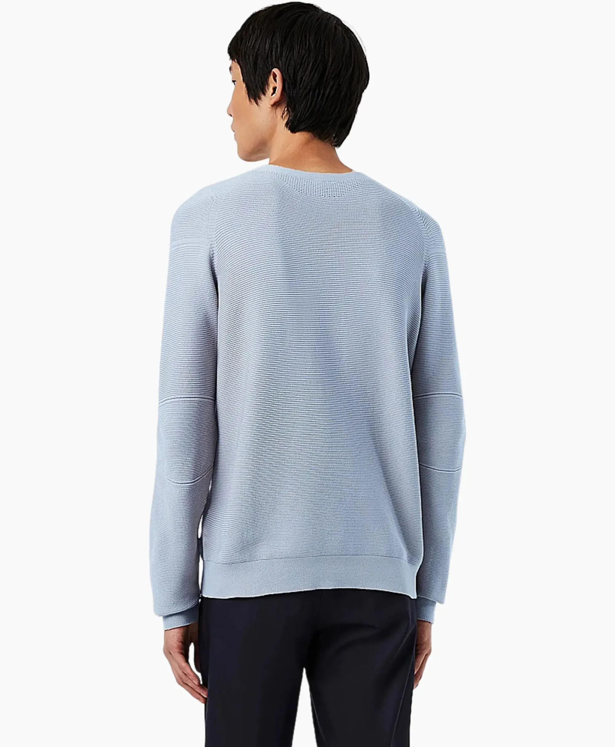 Truien^Alpha Tauri Sweater Fosop Licht Blauw