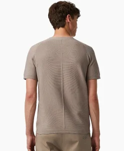 T-Shirts^Alpha Tauri T-Shirt Korte Mouw Fosos Zand