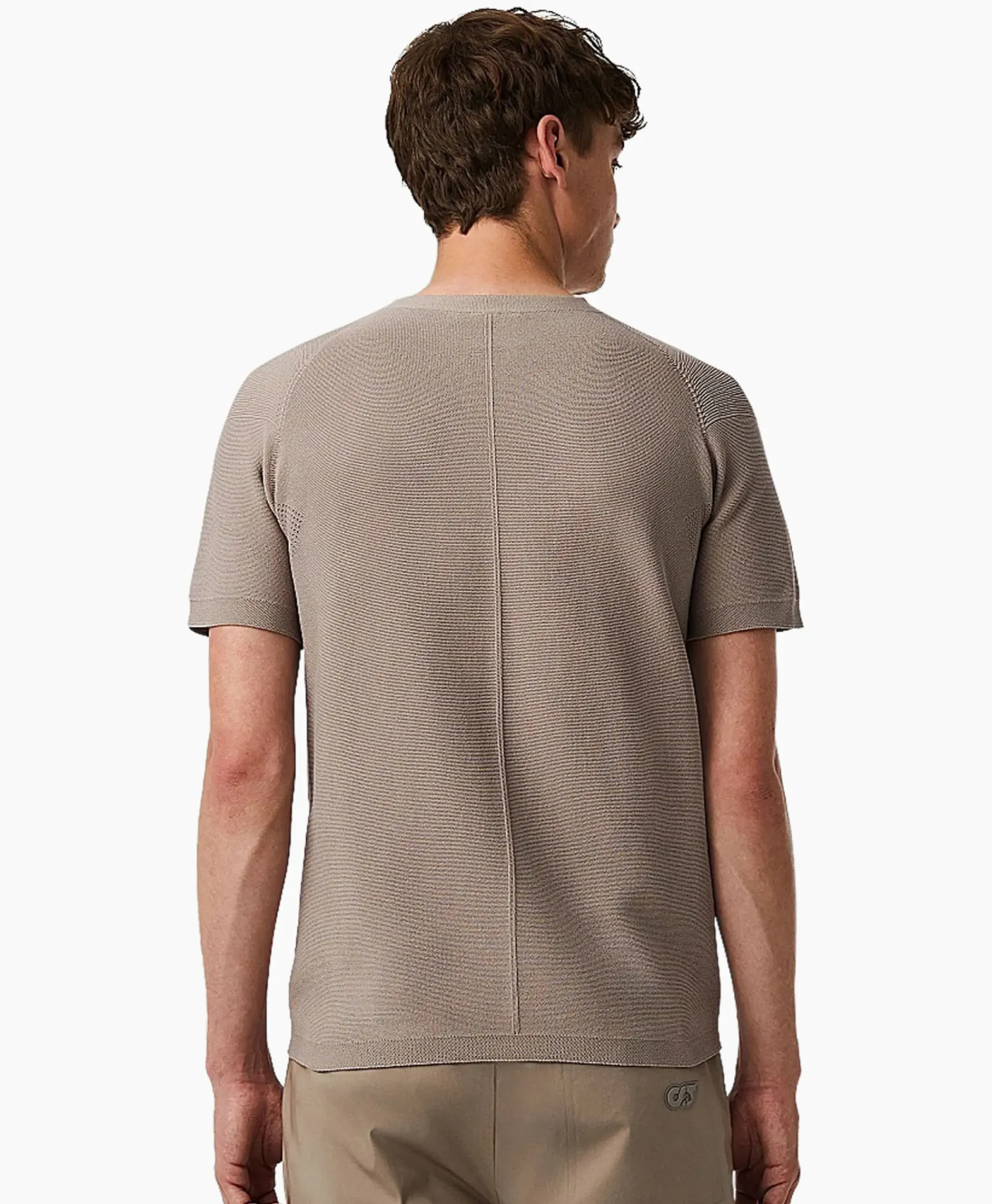 T-Shirts^Alpha Tauri T-Shirt Korte Mouw Fosos Zand