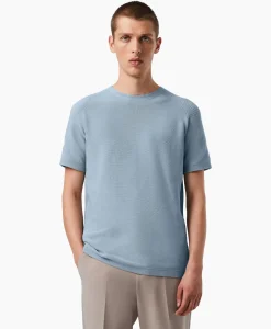 T-Shirts^Alpha Tauri T-Shirt Korte Mouw Fosos Licht Blauw