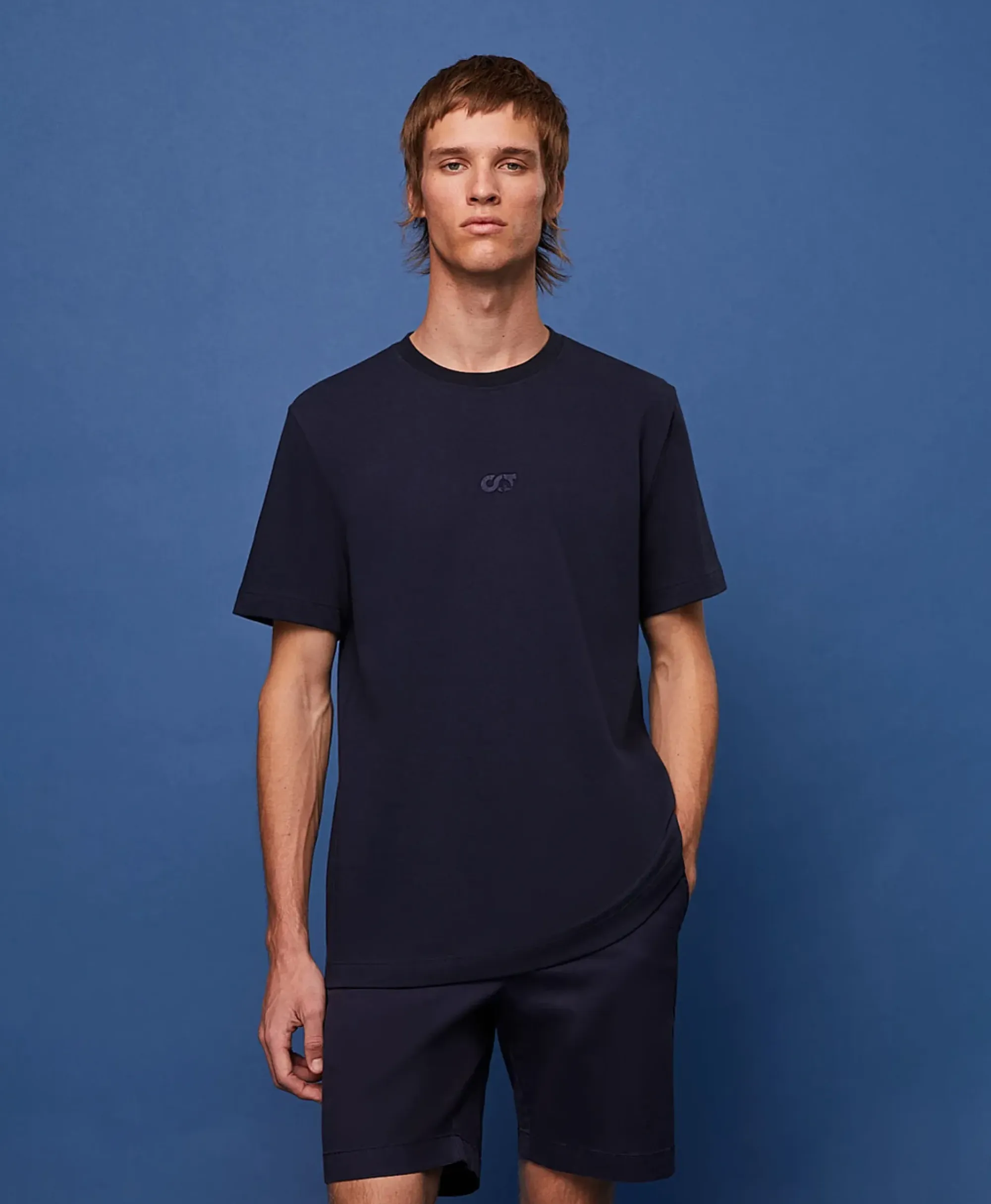 T-Shirts^Alpha Tauri T-Shirt Korte Mouw Ata Janso Blauw
