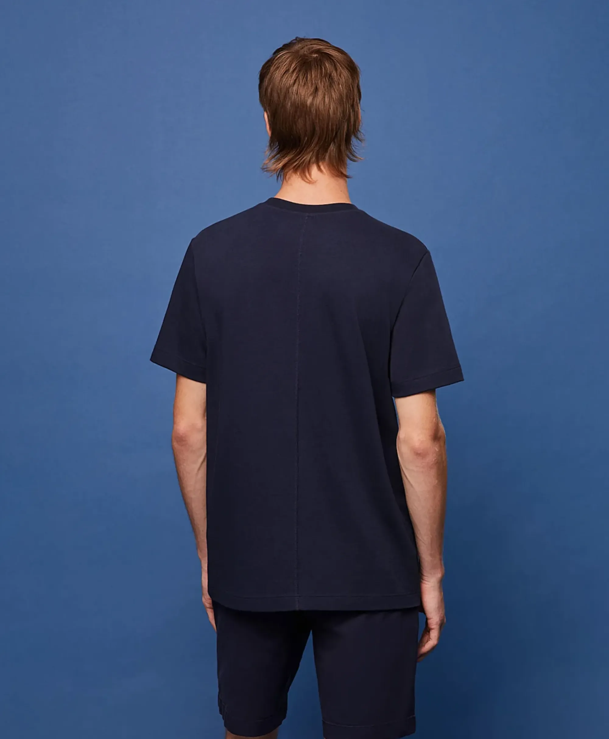 T-Shirts^Alpha Tauri T-Shirt Korte Mouw Ata Janso Blauw