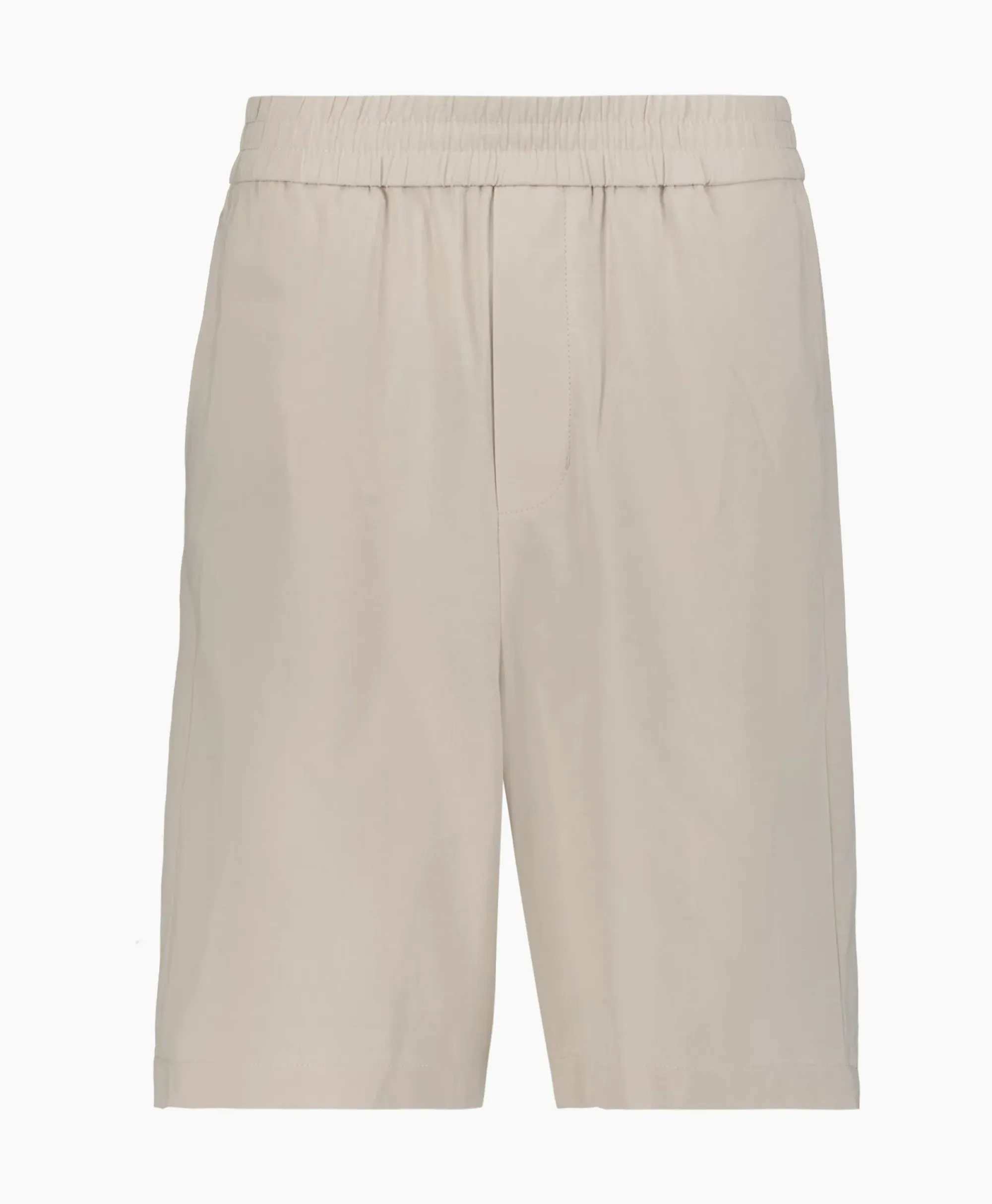 Broeken^Ami Paris Korte Broek Elasticated Waist Bermuda Zand