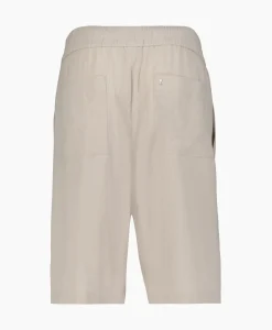 Broeken^Ami Paris Korte Broek Elasticated Waist Bermuda Zand