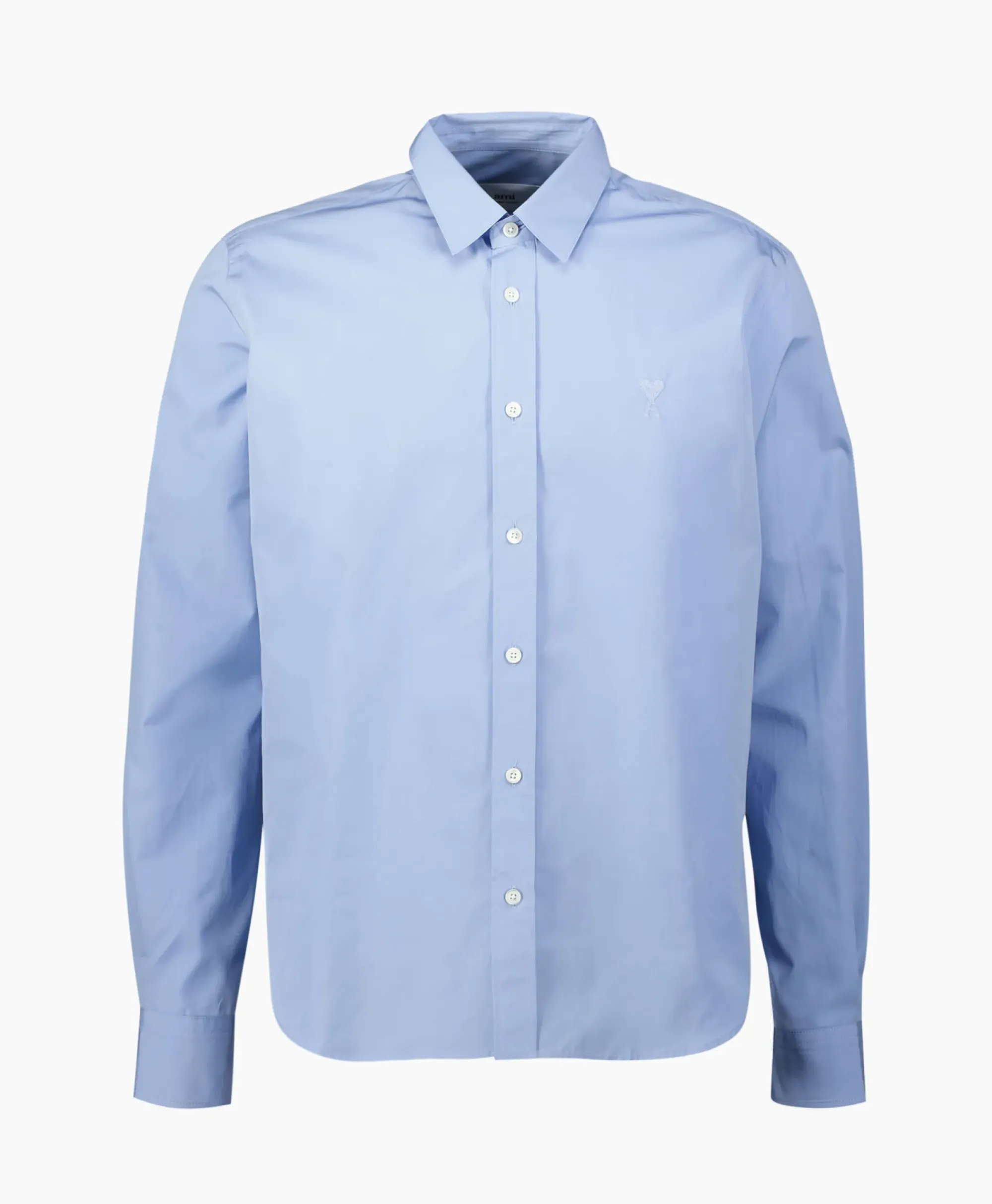 Overhemden^Ami Paris Overhemd Classic Licht Blauw