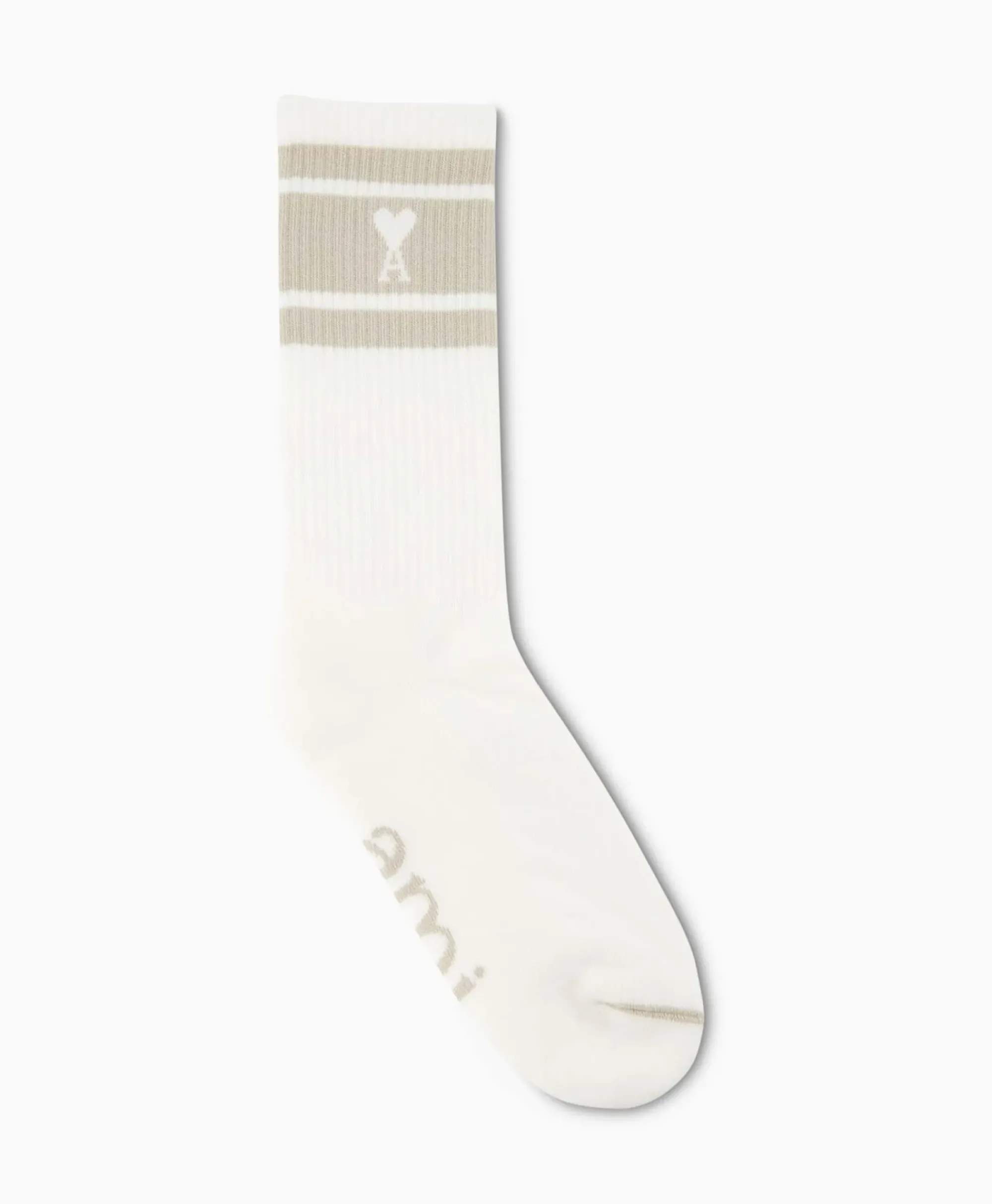 Sokken^Ami Paris Sokken Adc Striped Beige