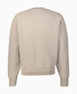 Truien^Ami Paris Sweater Ami De Coeur Ecru