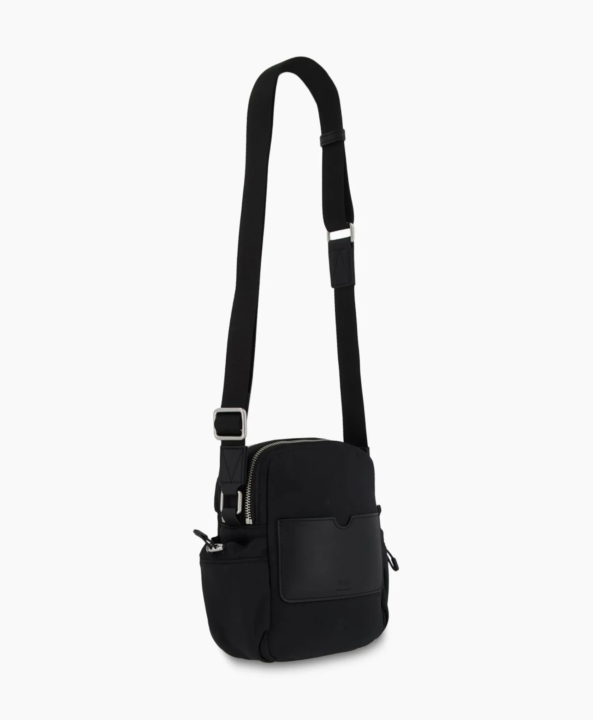 Tassen^Ami Paris Tas Adc Crossbody Pocketzwart