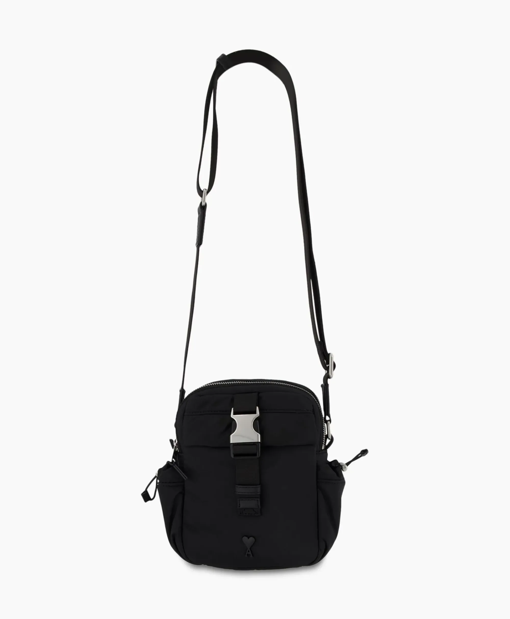 Tassen^Ami Paris Tas Adc Crossbody Pocketzwart