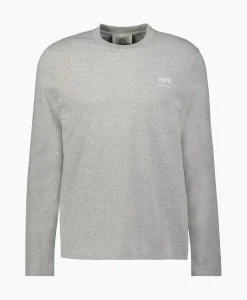 T-Shirts^Ami Paris T-Shirt Ami Am Antraciet