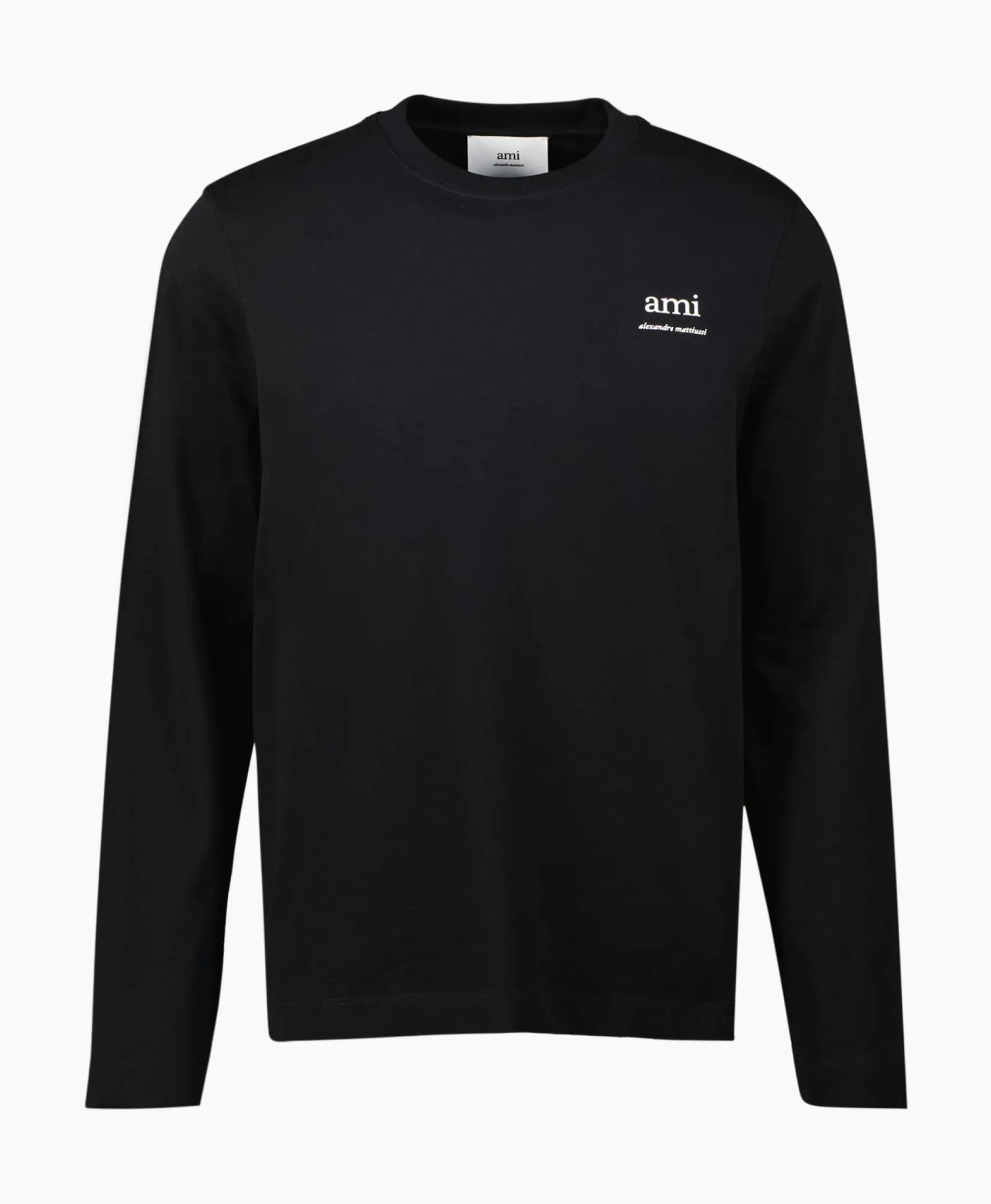 T-Shirts^Ami Paris T-Shirt Ami Am Zwart