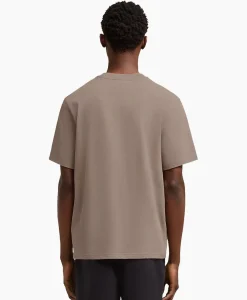 T-Shirts^Ami Paris T-Shirt Korte Mouw Adc Taupe